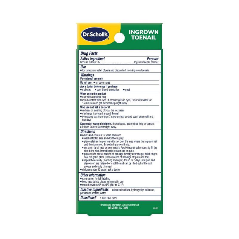 slide 3 of 10, Dr. Scholl's Ingrown Toenail Pain Reliever - 0.3oz, 0.3 oz