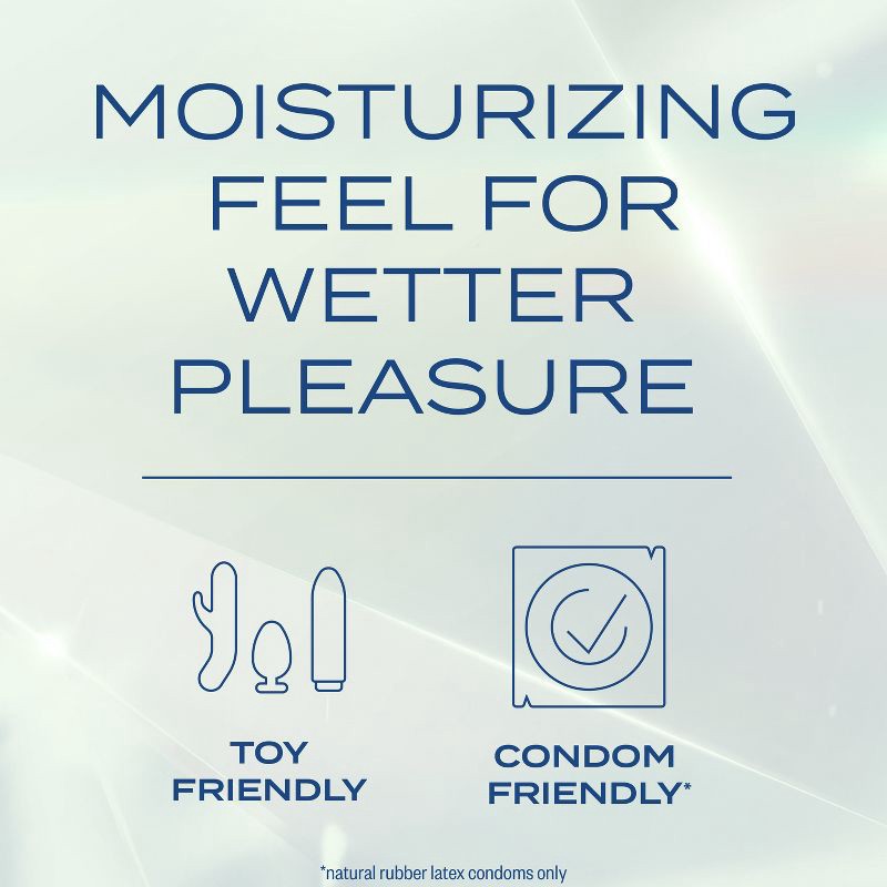 slide 4 of 8, K-Y Natural Feeling Water-Based Lube with Aloe Vera - 1.69 fl oz, 1.69 fl oz
