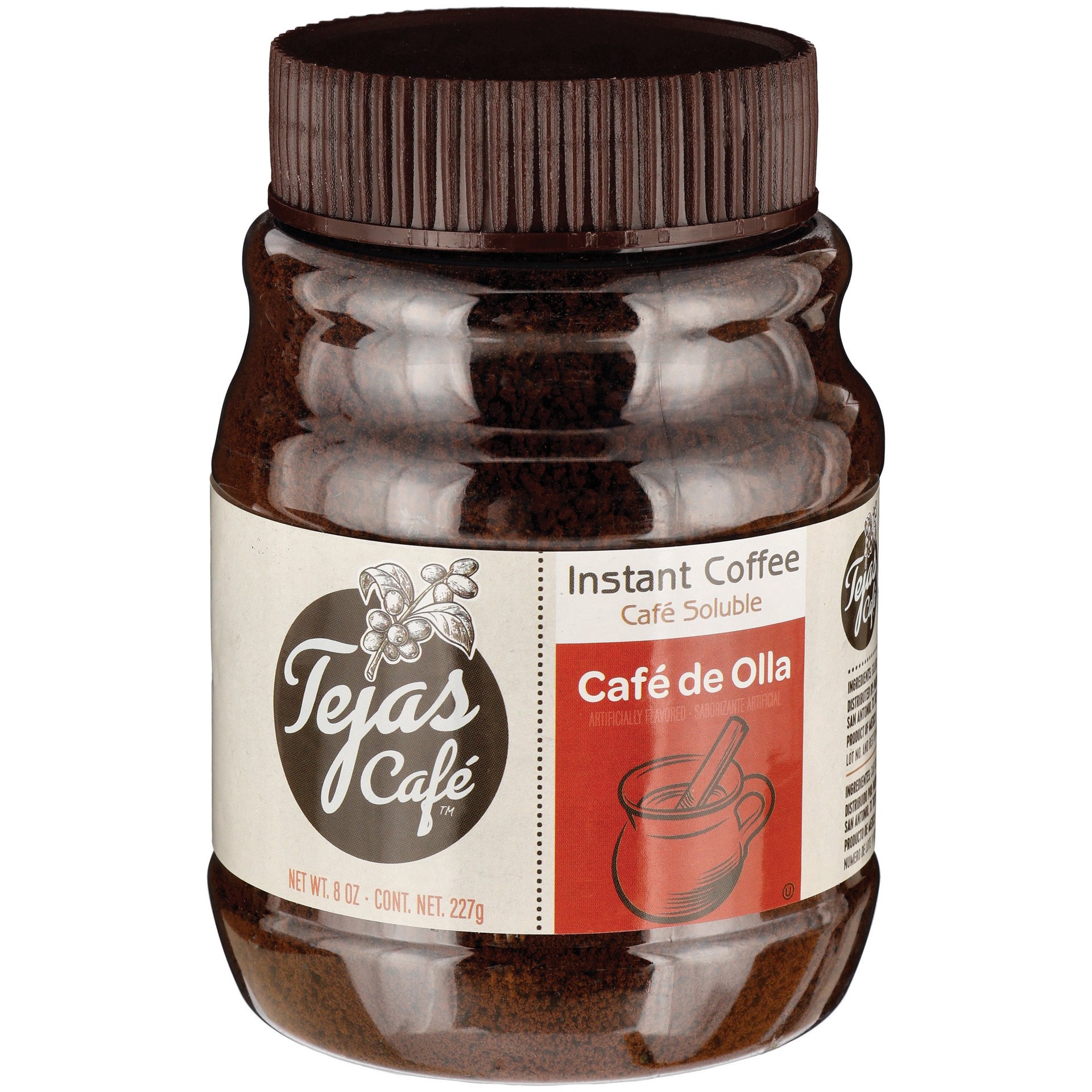 slide 1 of 1, Tejas Cafe Cafe De Olla Instant Coffee - 8 oz, 8 oz