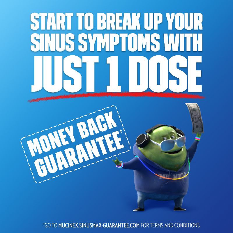 slide 8 of 8, Mucinex Sinus-Max Severe Congestion Relief Caplets - Acetaminophen - 20ct, 20 ct