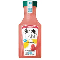 Simply Beverages Simply Light Raspberry Lemonade Juice Drink - 52 fl oz