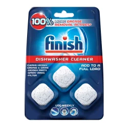 Finish In-Wash Dishwasher Cleaner with Grease Removal - 3ct/1.73oz