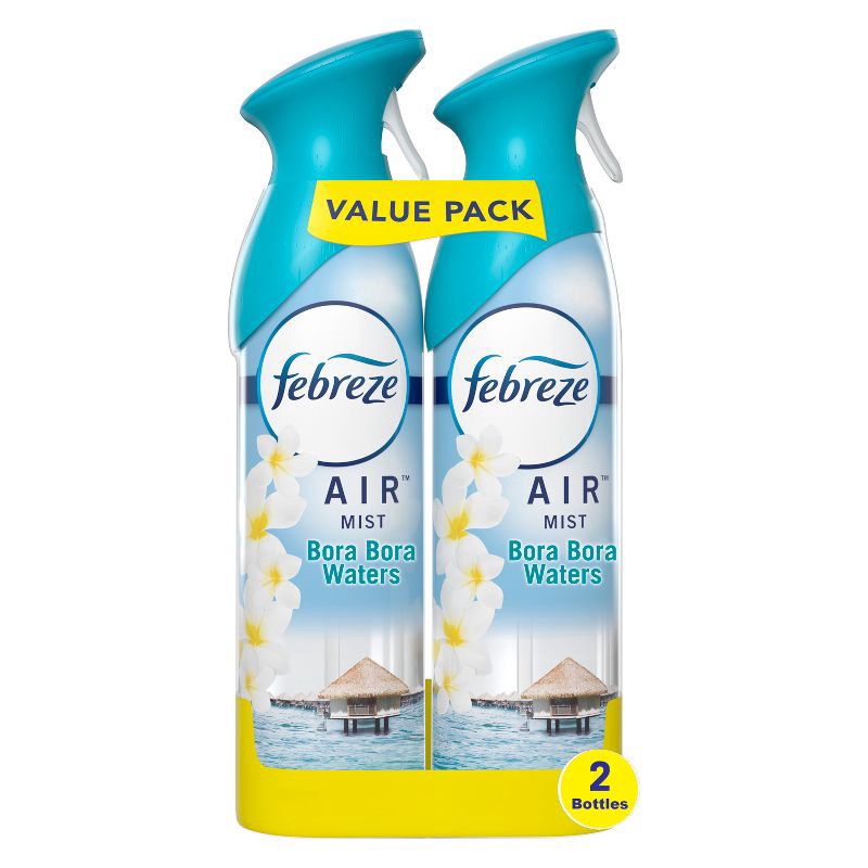 slide 1 of 11, Febreze Odor-Fighting Air Freshener - Bora Bora Waters - 8.8oz, 8.8 oz