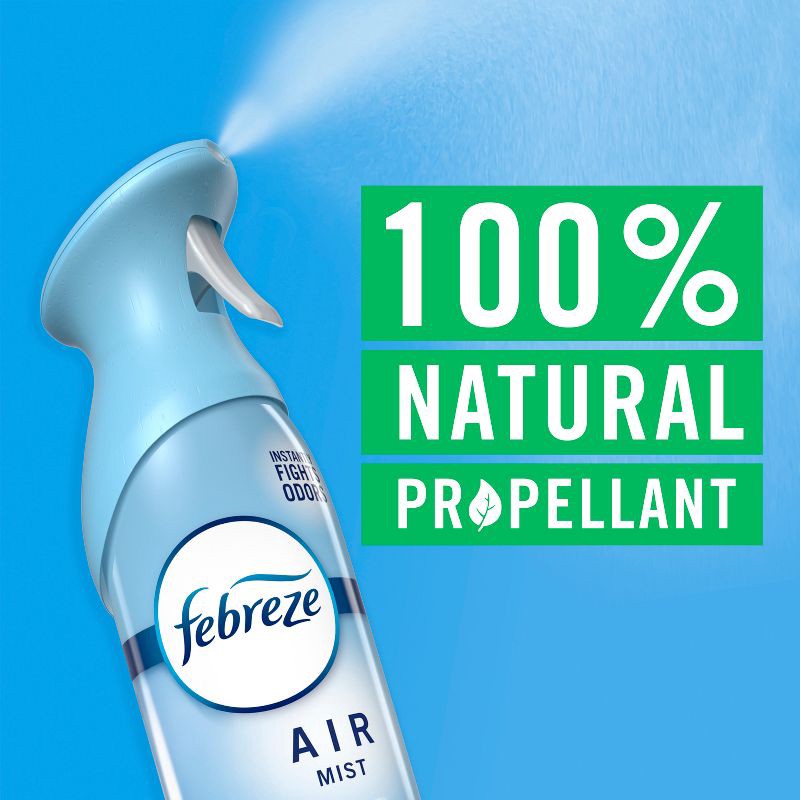 slide 9 of 12, Febreze Air Mist Odor-Fighting Air Freshener - Bora Bora Waters - 8.1oz/2pk, 8.1 oz, 2 ct