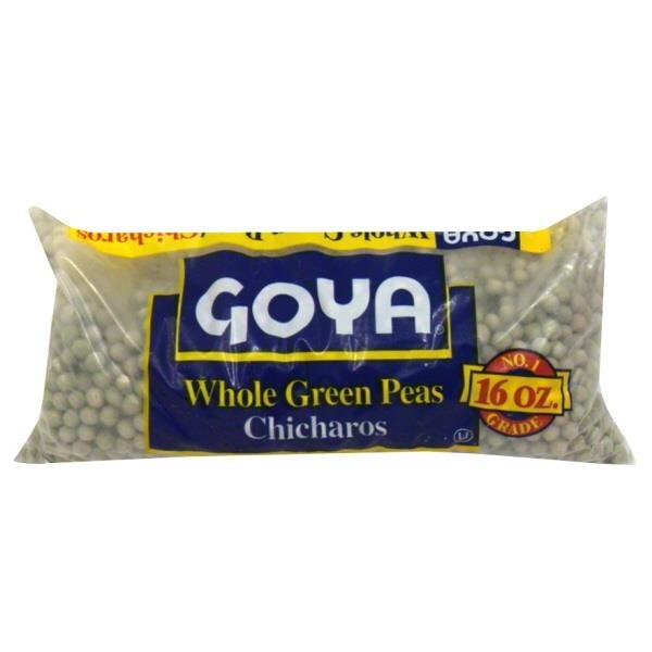 slide 1 of 1, Goya Whole Green Peas, 1 lb