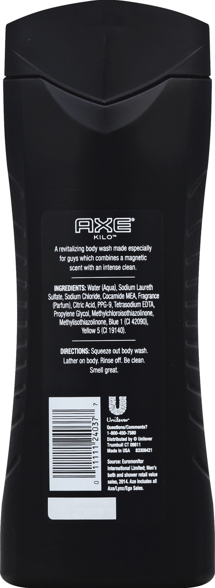 slide 5 of 7, AXE Kilo Body Wash for Men, 16 fl oz