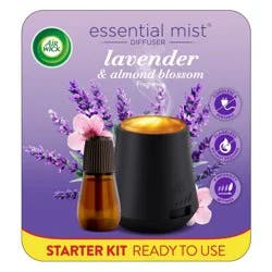 Air Wick Essential Mist Lavender & Almond Blossom Air Freshener - 0.67oz: Aromatherapy Diffuser, Electric, Battery Powered, 8-Hour Run Time