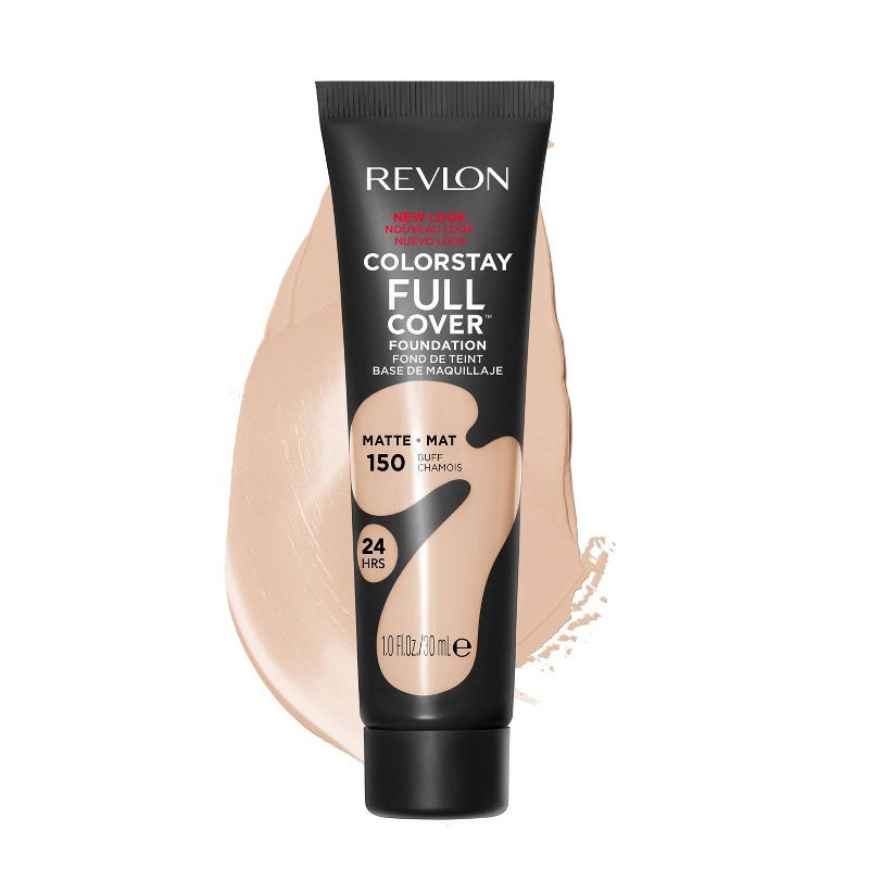 slide 3 of 4, Revlon ColorStay Full Cover Matte Foundation - 150 Buff - 1 fl oz, 1 fl oz