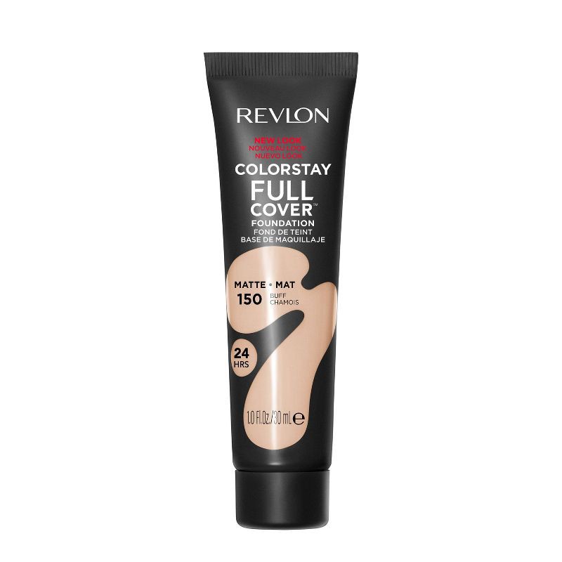 slide 1 of 4, Revlon ColorStay Full Cover Matte Foundation - 150 Buff - 1 fl oz, 1 fl oz