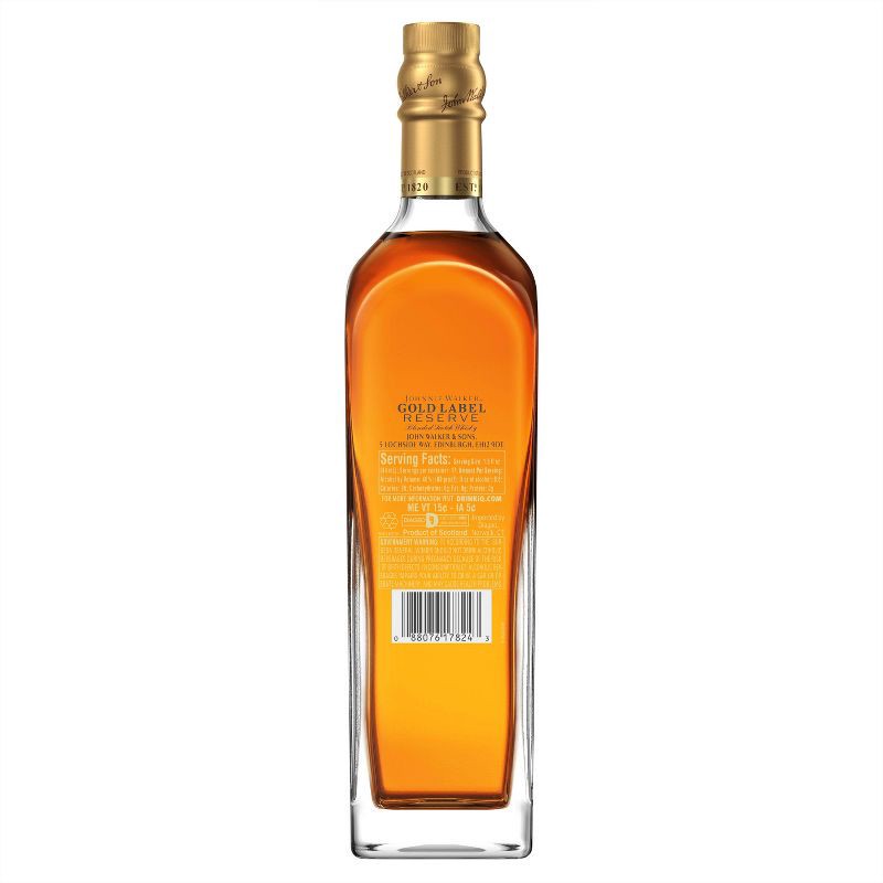 slide 6 of 7, Johnnie Walker Gold Label Scotch Whisky - 750ml Bottle, 750 ml