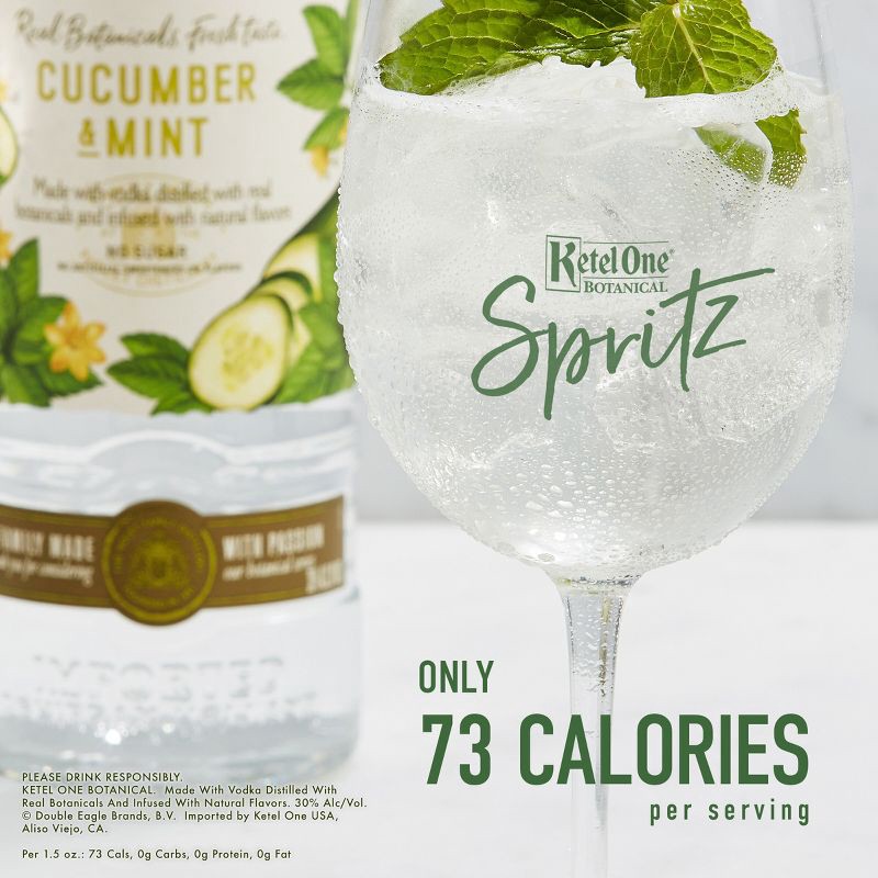 slide 2 of 10, Ketel One Botanical Cucumber Mint Vodka - 750ml Bottle, 750 ml