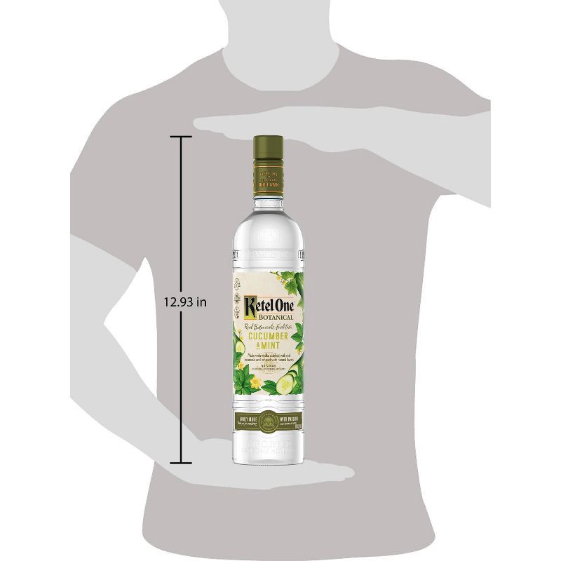 slide 6 of 10, Ketel One Botanical Cucumber Mint Vodka - 750ml Bottle, 750 ml