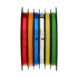 6pk - 0.2"x72' End Channel Curl Ribbon Multicolor - Spritz™