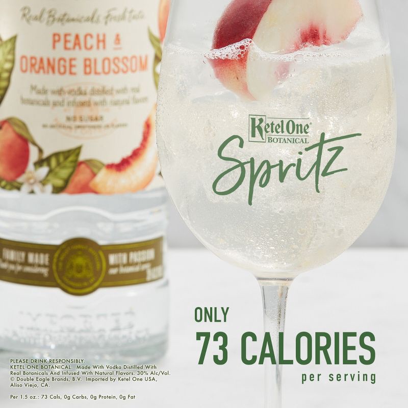 slide 3 of 7, Ketel One Botanicals Peach Orange Blossom Vodka - 750ml Bottle, 750 ml