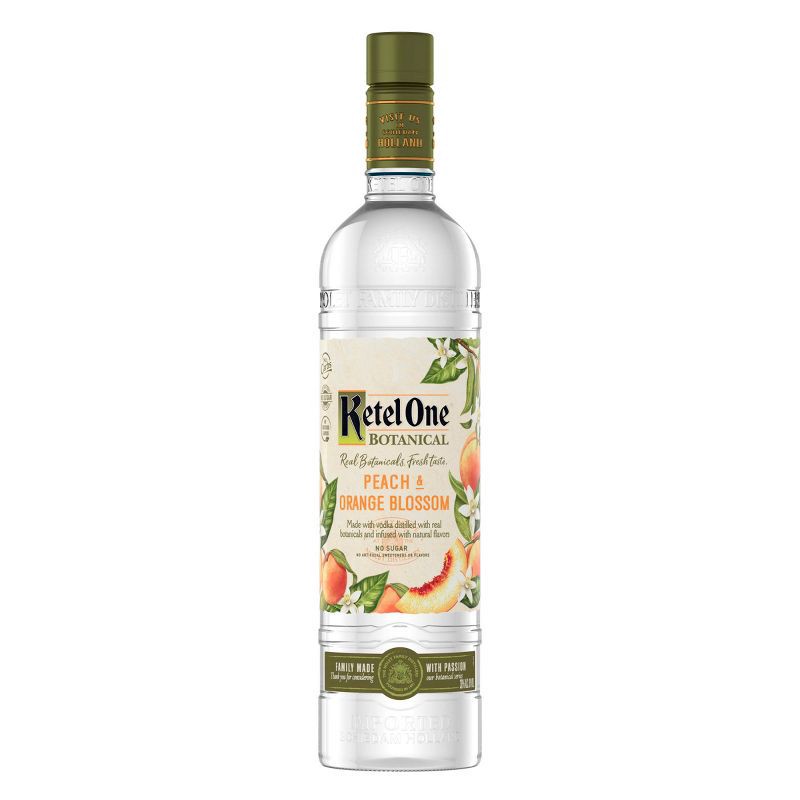 slide 7 of 7, Ketel One Botanicals Peach Orange Blossom Vodka - 750ml Bottle, 750 ml