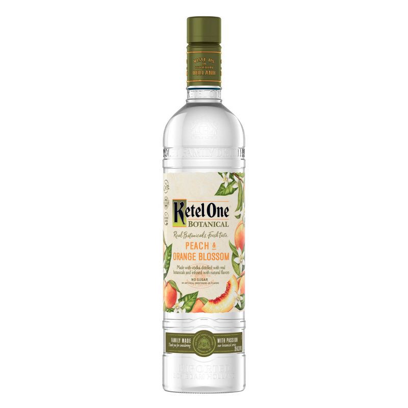 slide 1 of 6, Ketel One Botanicals Peach Orange Blossom Vodka - 750ml Bottle, 750 ml