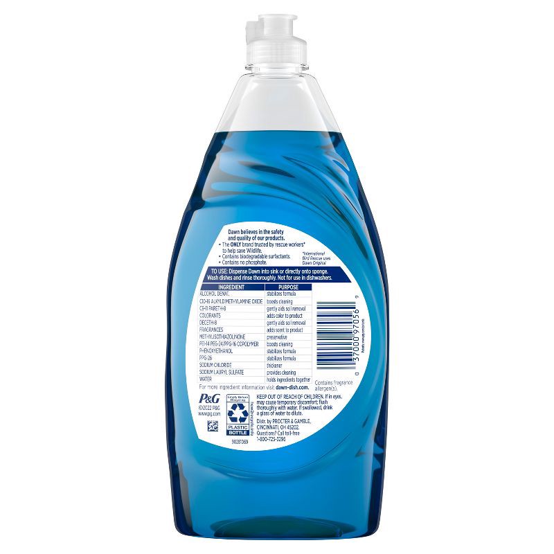 slide 10 of 10, Dawn Ultra Dishwashing Liquid Dish Soap -Original - 28 fl oz, 28 fl oz