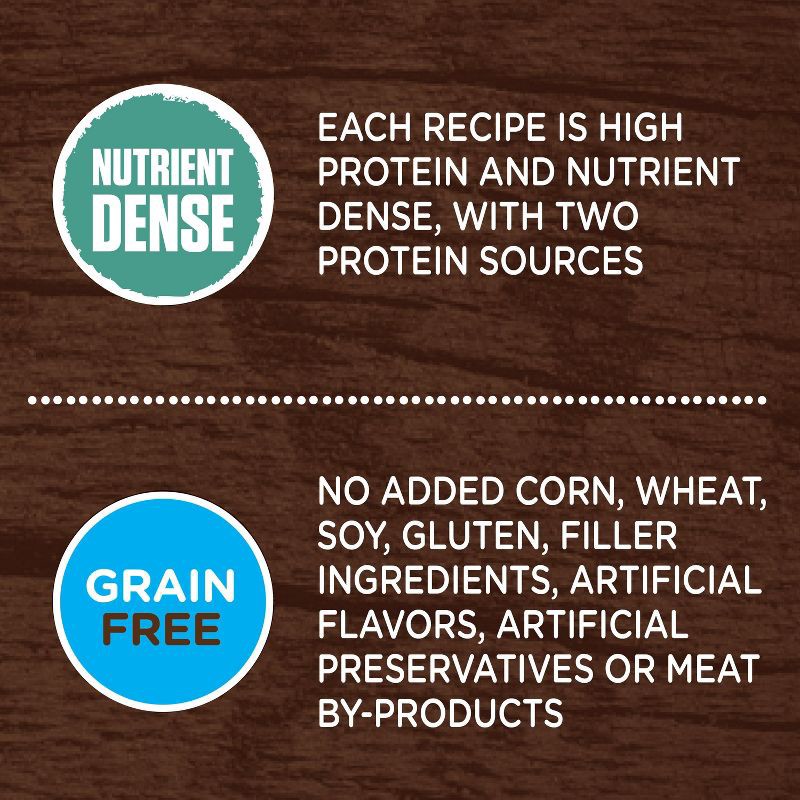 slide 4 of 5, Rachael Ray Nutrish PEAK Protein Grain Free Chicken, Lamb, Beef & Duck Wet Dog Food Variety Pack - 3.5oz/9ct, 9 ct; 3.5 oz