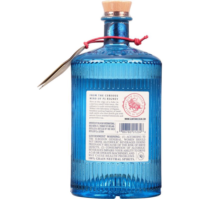 slide 3 of 3, Drumshanbo Gunpowder Irish Gin - 750ml Bottle, 750 ml