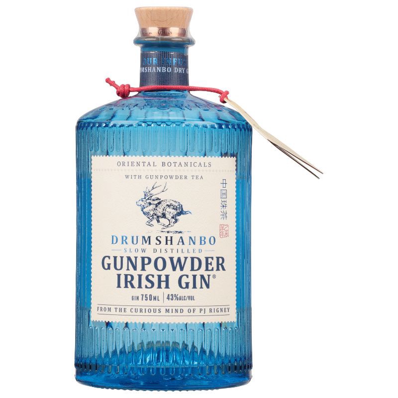 slide 1 of 3, Drumshanbo Gunpowder Irish Gin - 750ml Bottle, 750 ml