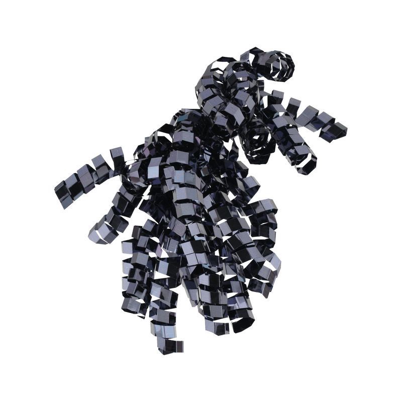 slide 1 of 2, Glitter Crimped Curl Swirl Pewter - Spritz™, 1 ct