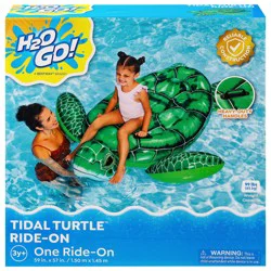 H2OGo! 3y+ 99 Lbs Tidal Turtle Ride-On 1 Each