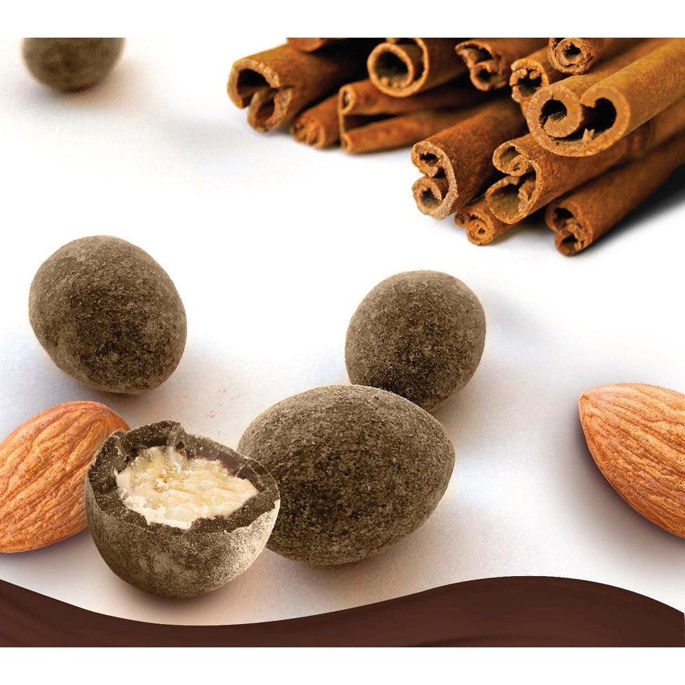 slide 6 of 9, Dove Cinnamon Dusted Dark Chocolate Dipped Almonds, 5.5 oz