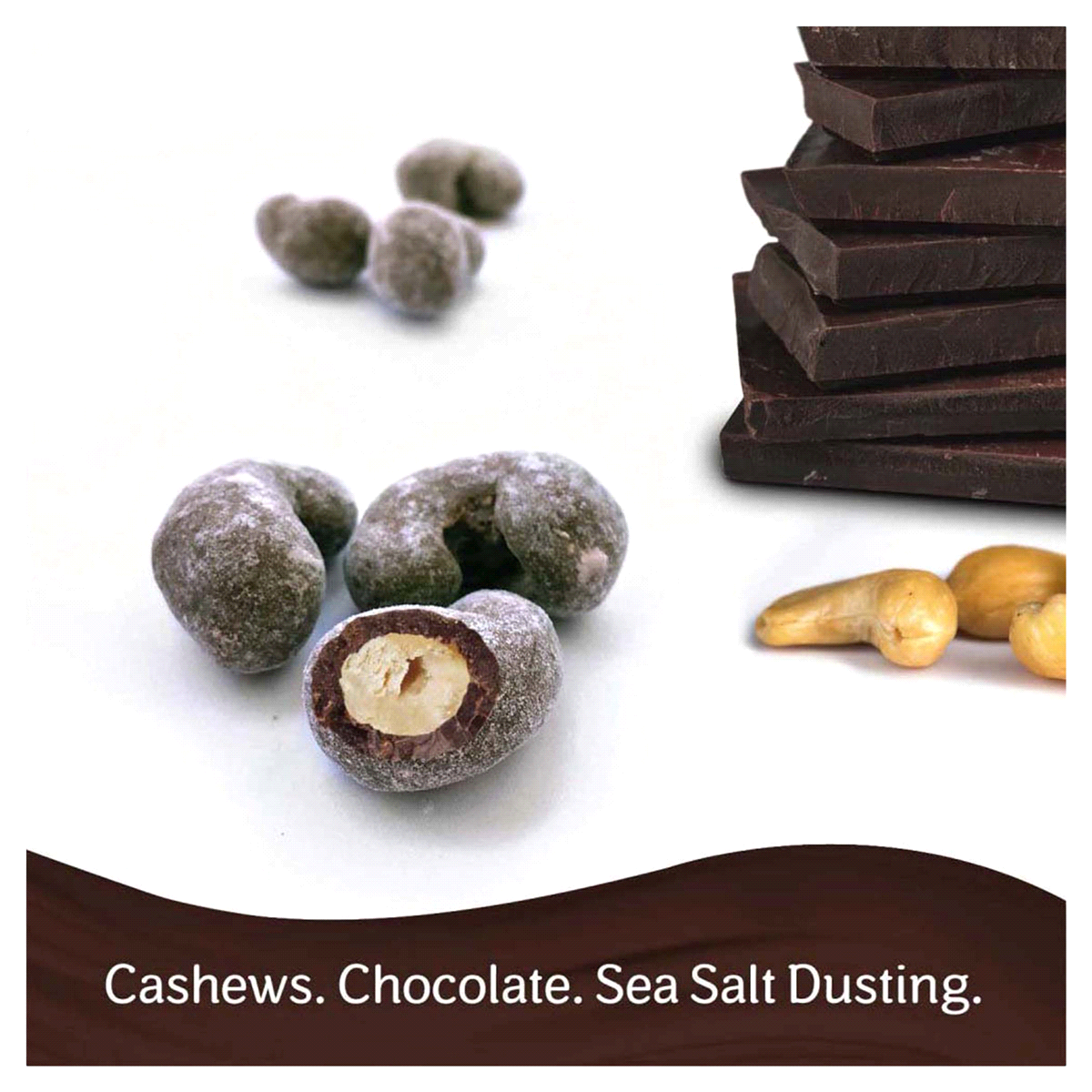 slide 2 of 9, DOVE Cashews With Sea Salt and Milk Chocolate Candy Bag, 5 oz