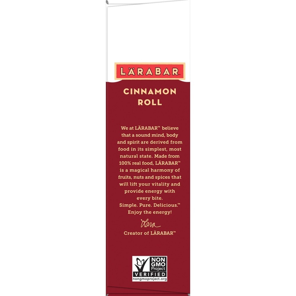 slide 3 of 3, Larabar Cinnamon Roll The Original Fruit & Nut Food Bars, 8 oz