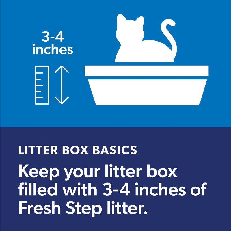 slide 5 of 14, Fresh Step Clean Paws Multi-Cat with the Power of Febreze Scented Clumping Cat Litter - 22.5lbs, 22.5 lb