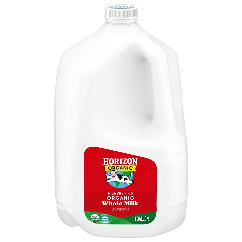 slide 1 of 12, Horizon Organic Whole High Vitamin D Milk - 1gal, 1 gal