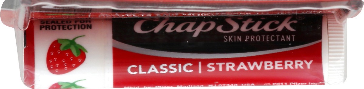 slide 7 of 12, Chapstick Lip Balm Strawberry, 0.15 oz