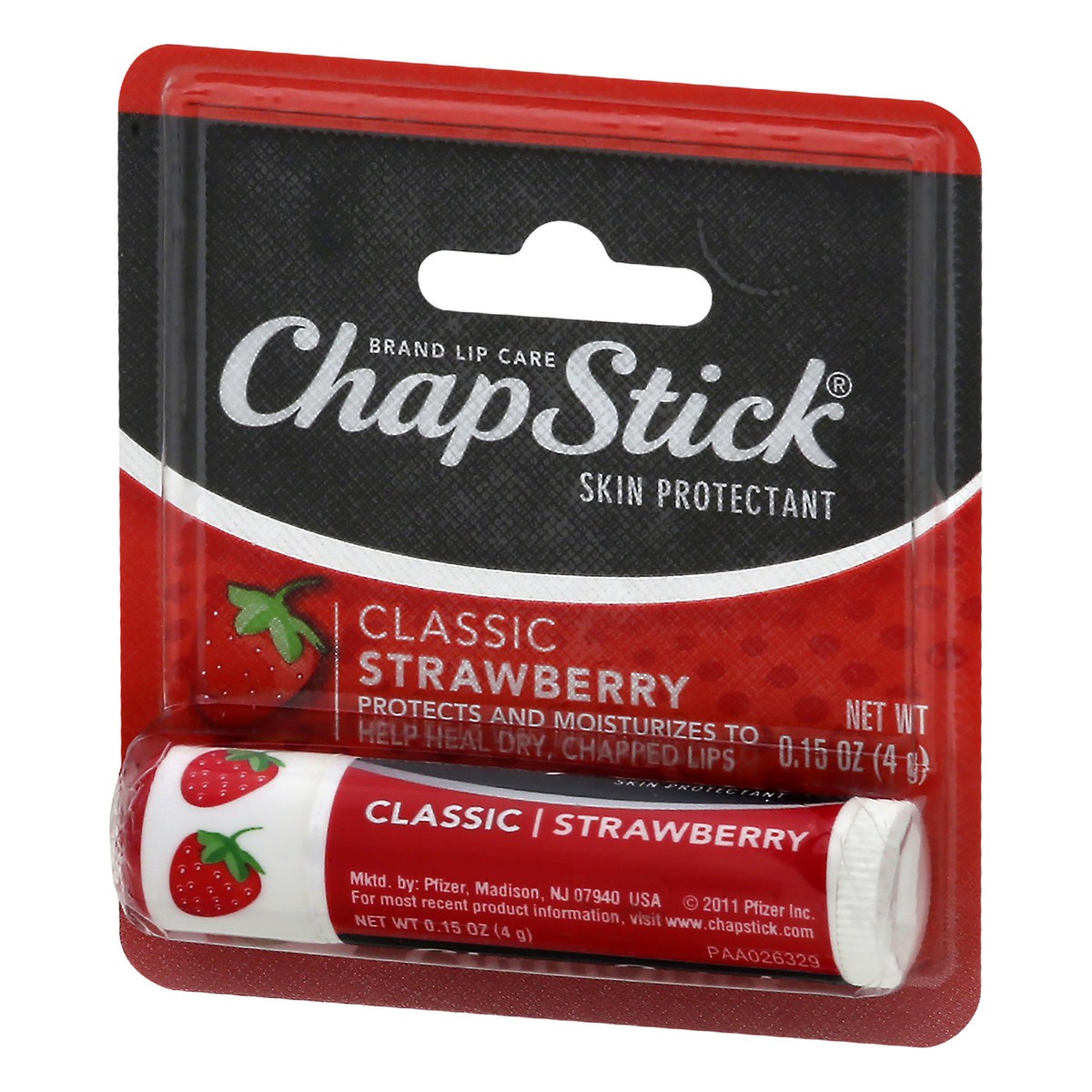 slide 6 of 12, Chapstick Lip Balm Strawberry, 0.15 oz