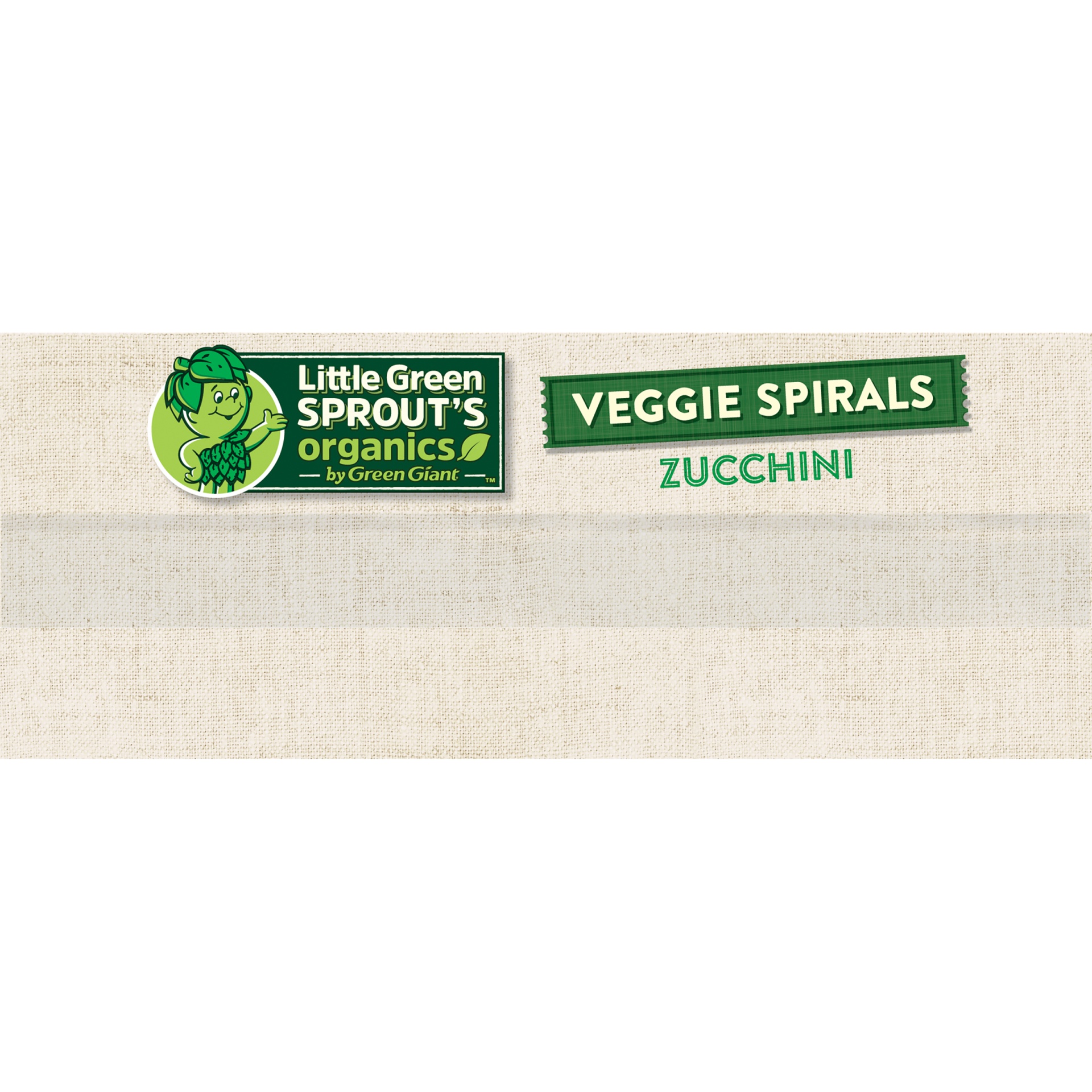 slide 6 of 6, Little Green Sprouts Organics Zucchini Veggie Spirals 12 oz, 12 oz