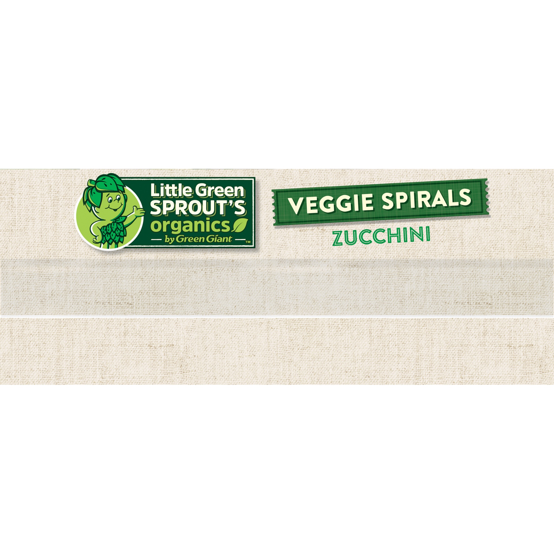 slide 3 of 6, Little Green Sprouts Organics Zucchini Veggie Spirals 12 oz, 12 oz