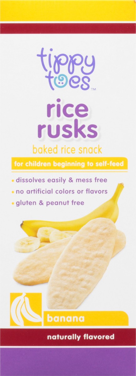 slide 7 of 9, Tippy Toes Toddler Snack Rice Rusk Ba, 1.67 oz