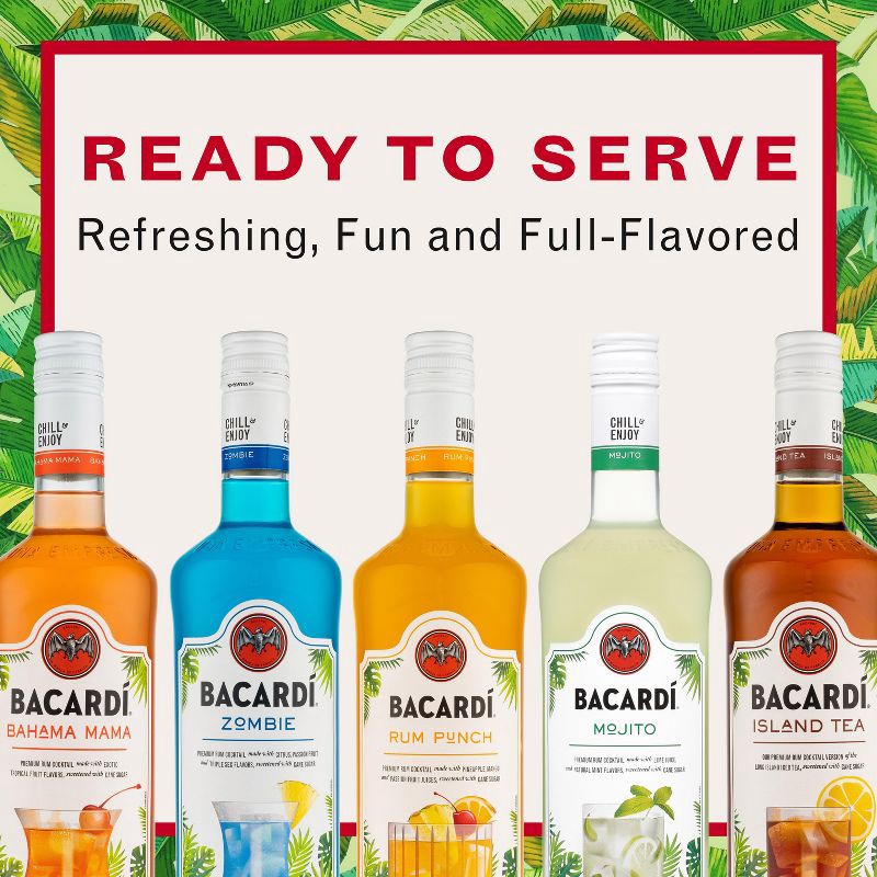 slide 5 of 6, Bacardi Zombie Pre-Mixed Cocktail - 1.75L Bottle, 1.75 liter