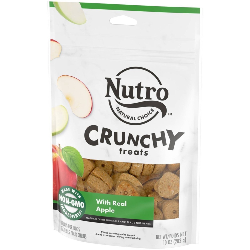 slide 5 of 5, Nutro Crunchy Apple Dog Treats - 10oz, 10 oz