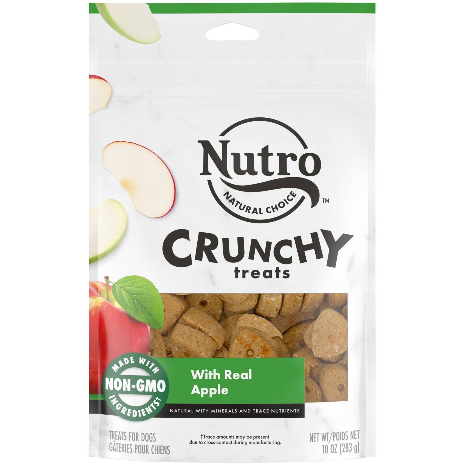 slide 1 of 5, Nutro Crunchy Apple Dog Treats - 10oz, 10 oz