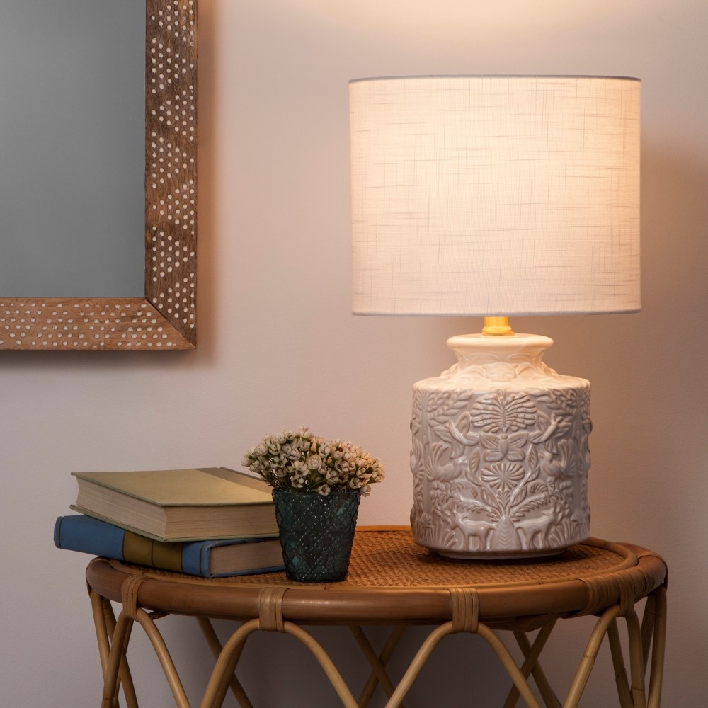 opalhouse ceramic table lamp