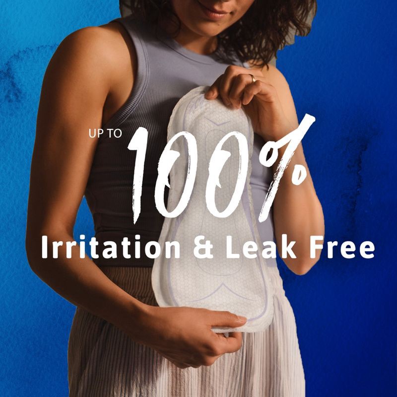 slide 5 of 11, TENA Sensitive Care Incontinence Pads for Women - Ultimate Absorbency - Extra Coverage - 45ct, 45 ct