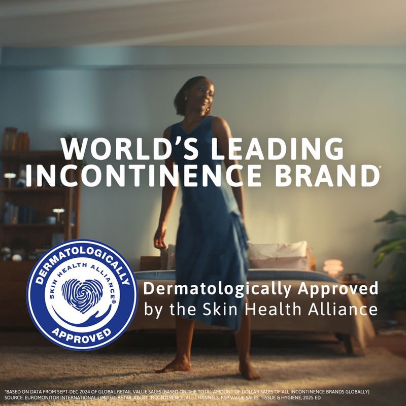 slide 6 of 11, TENA Sensitive Care Incontinence Pads for Women - Ultimate Absorbency - Extra Coverage - 45ct, 45 ct