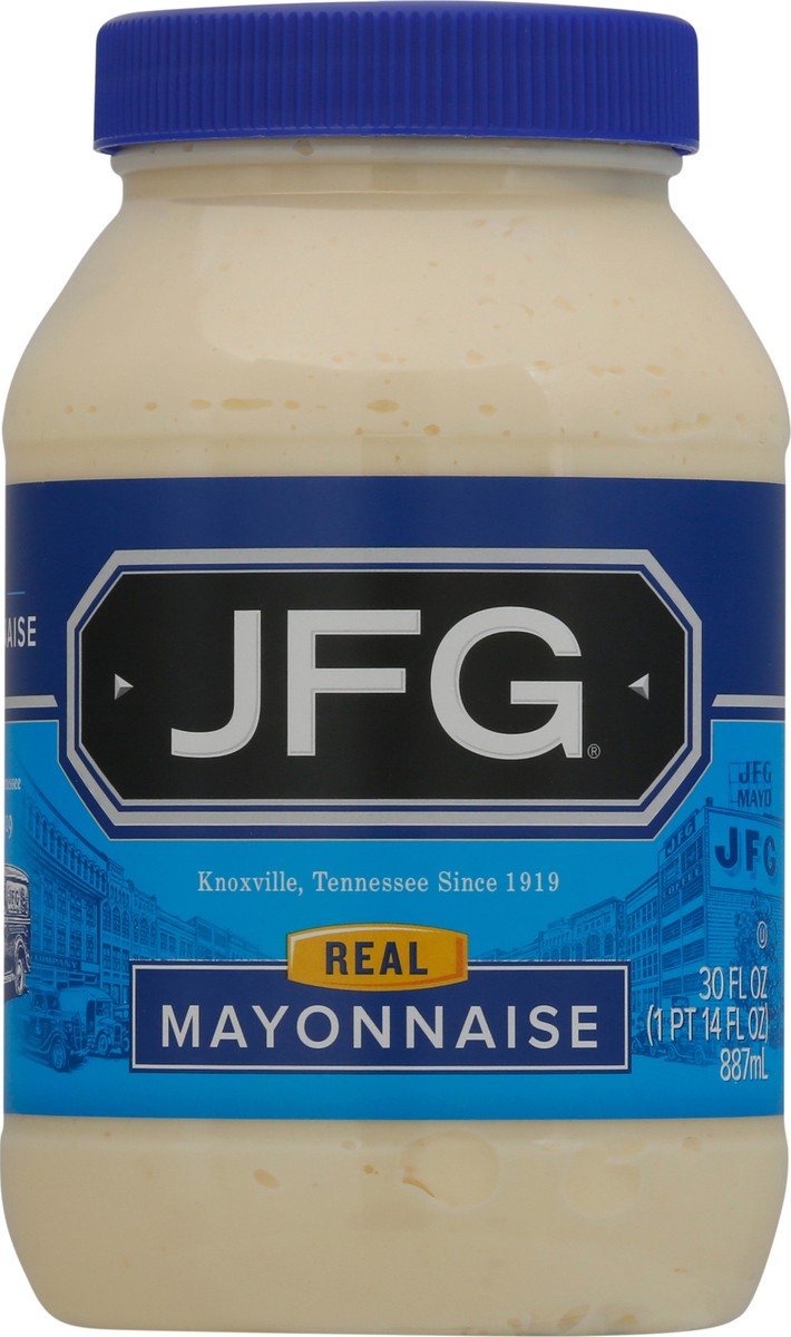 slide 2 of 12, JFG Real Mayonnaise 30 fl oz, 30 fl oz