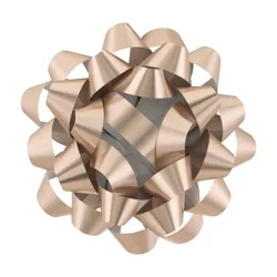 6" Large Gift Bow Rose Gold - Spritz™