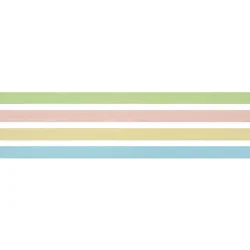 18'x.38" Pastel 4 Solid Color Curling Gift Wrap Ribbon per color - Spritz™