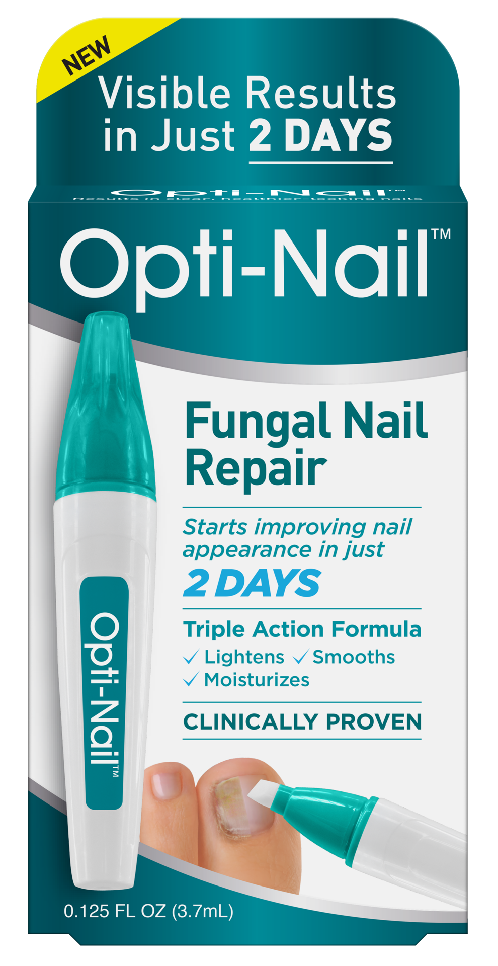 slide 1 of 2, Opti-Nail Fungal Nail Repair Pen 3.7ml Each, 0.125 fl oz