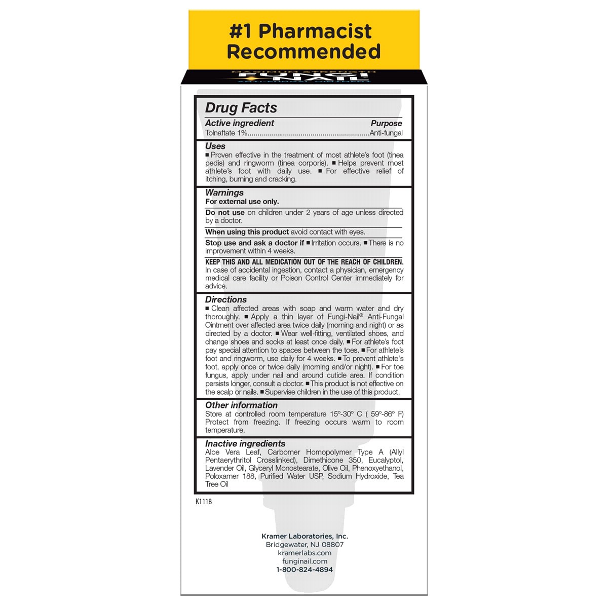 slide 4 of 17, Fungi-Nail Fungi Nail Anti-Fungal Ointment, 0.7 fl oz