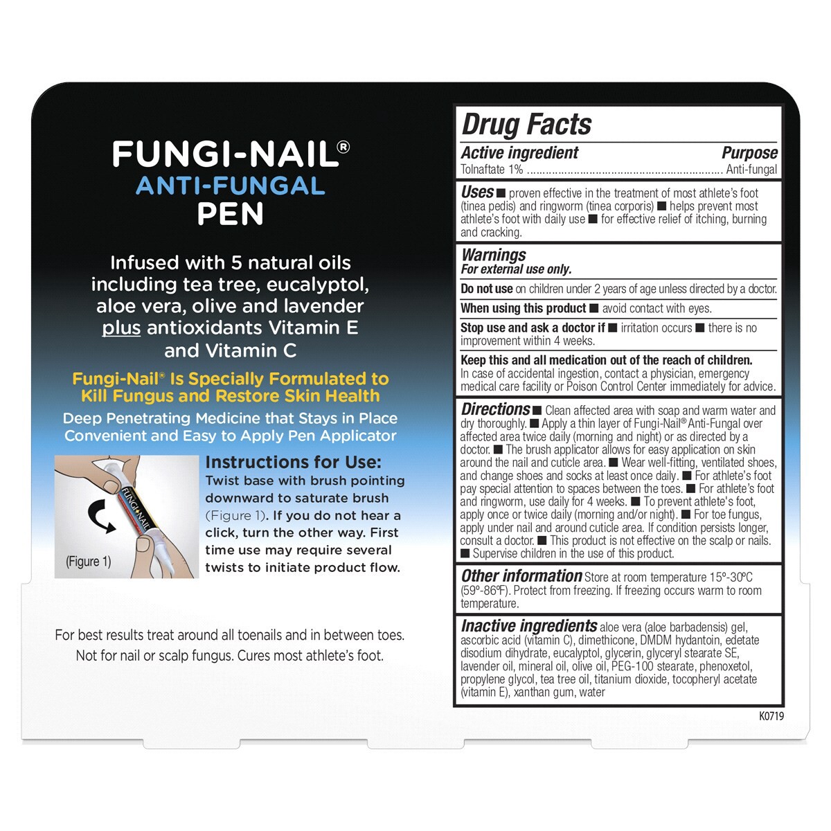 slide 2 of 2, Fungi-Nail Maximum Strength Anti-Fungal Pen 0.101 oz, 0.10 oz