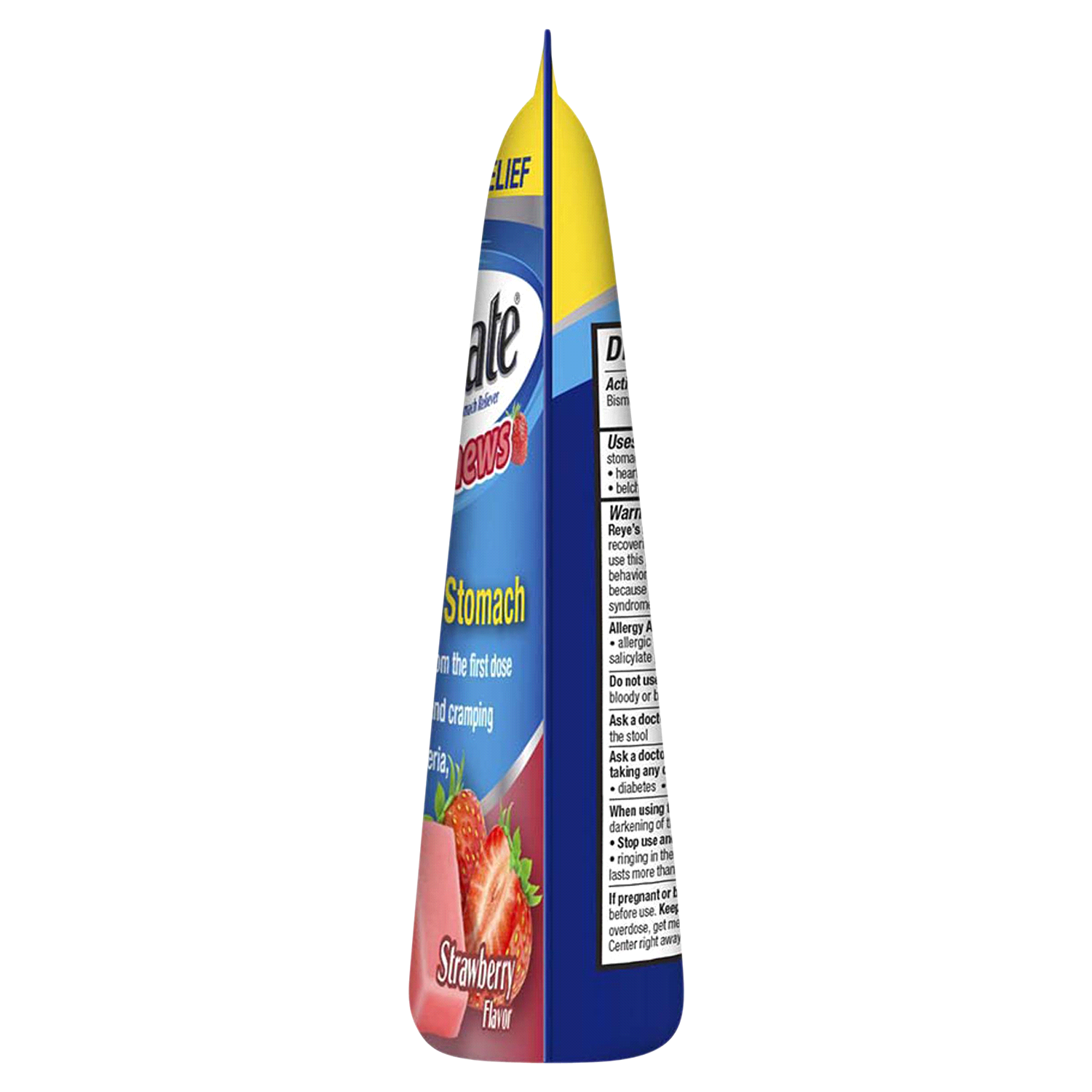 slide 2 of 3, Kaopectate Strawberry Flavor Diarrhea & Upset Stomach 24 Soft Chews, 24 ct