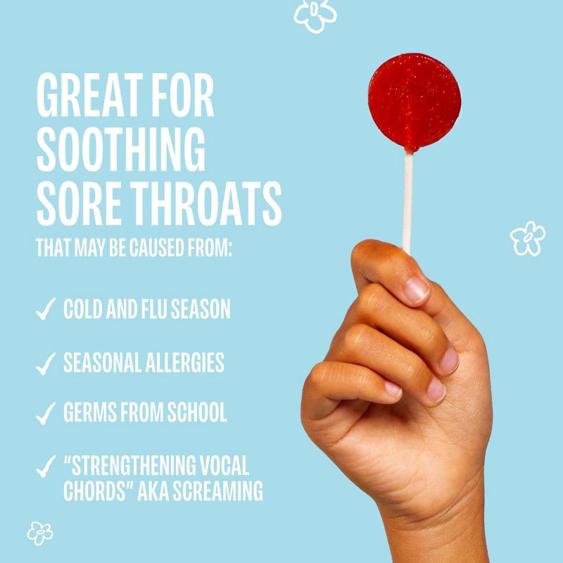 slide 4 of 14, The Eez Co. Lolleez Organic Throat Soothing Pops - Watermelon, Strawberry & Orange Mango - 15ct, 15 ct